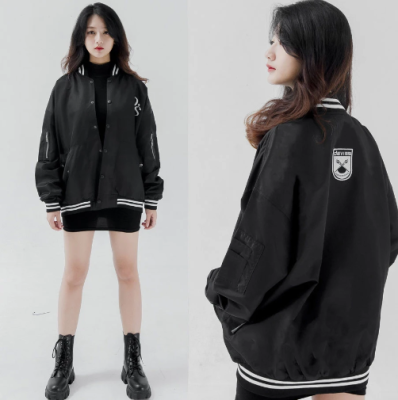 Cách phối áo Bomber với quần short